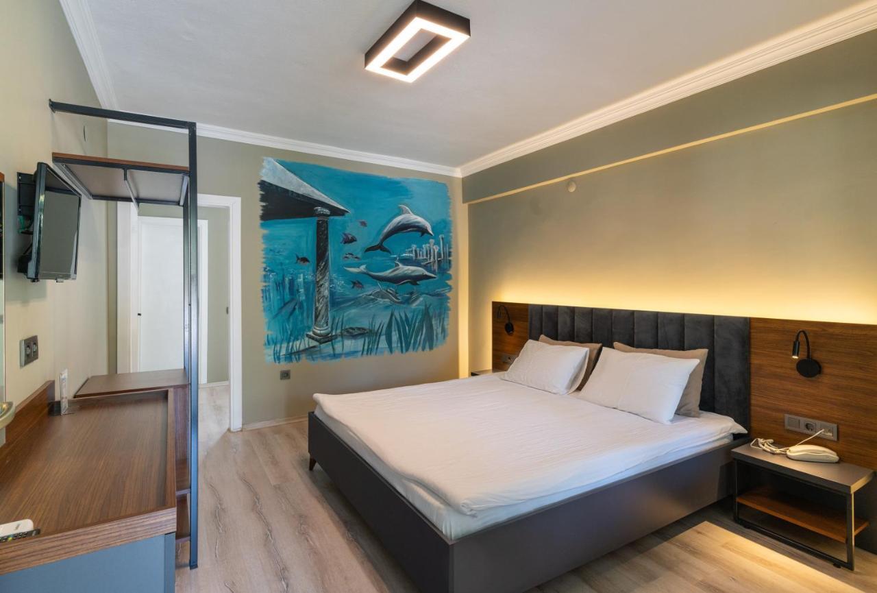 Kayalar Blue Beach Hotel Sazlı Extérieur photo