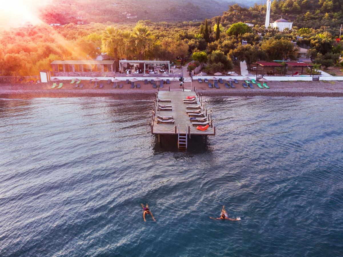 Kayalar Blue Beach Hotel Sazlı Extérieur photo
